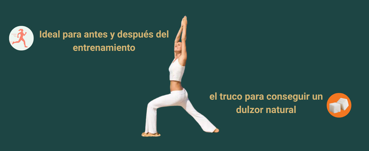 Boniato en polvo para antes y después de entrenar y como truco para dulzor natural