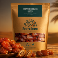 Organic Pitted Deglet Nour Dates - 1kg