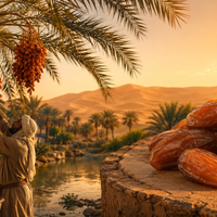 Organic Pitted Deglet Nour Dates - 1kg