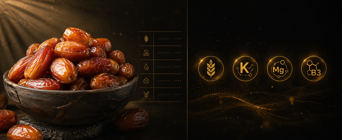Organic Pitted Deglet Nour Dates - 1kg
