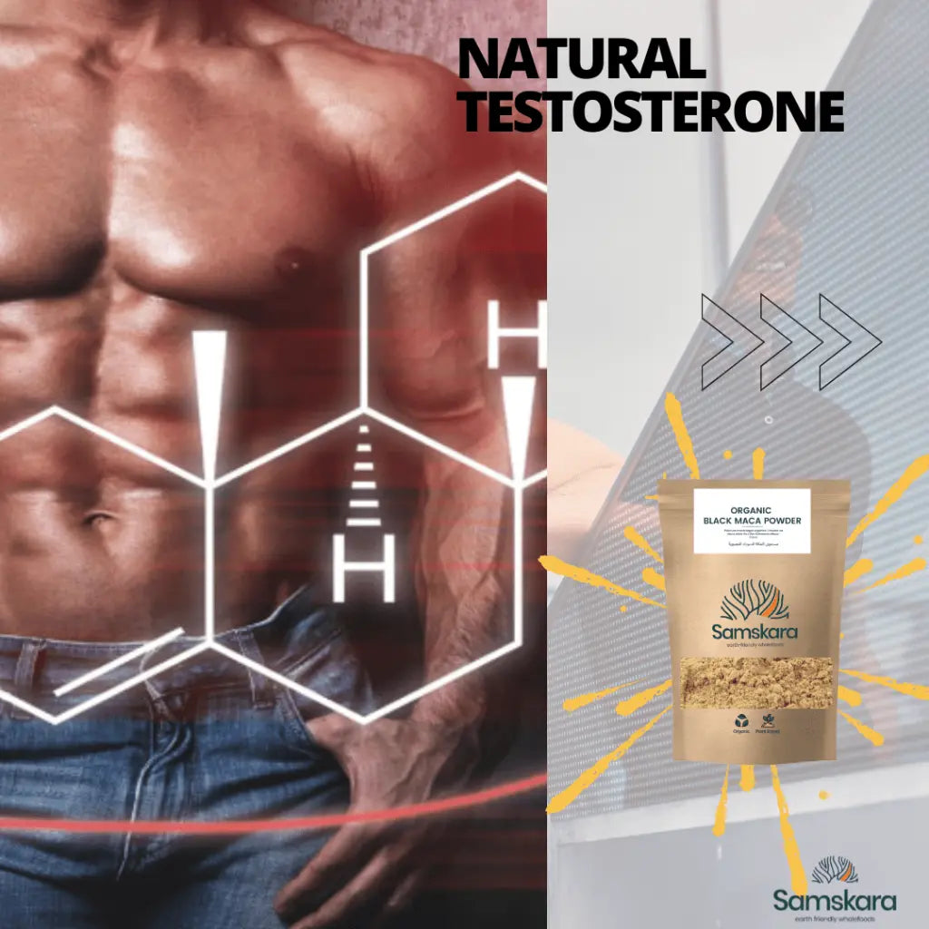 Bio Schwarze Maca als Pulver - 500g