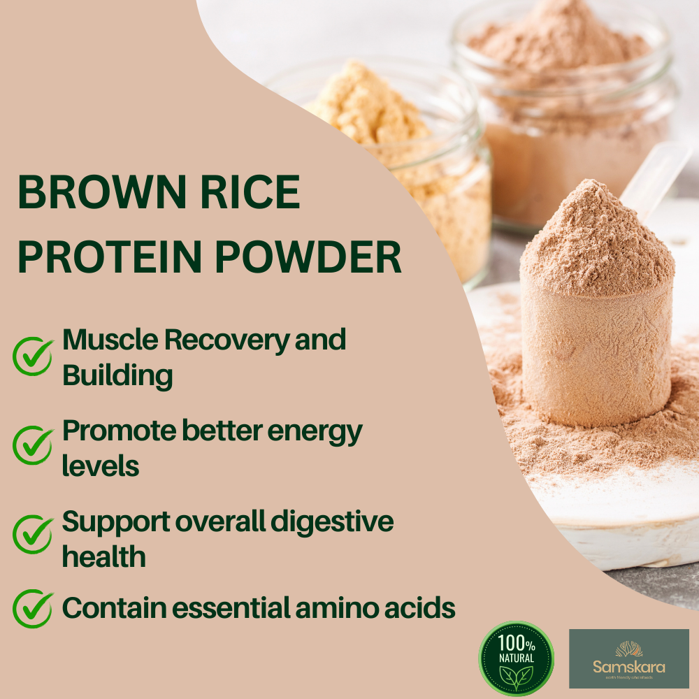 Proteína de Arroz Integral BIO - 500g