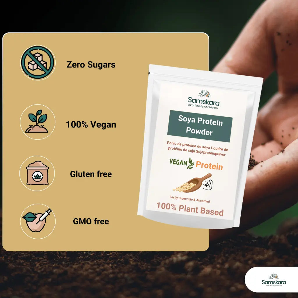 Proteína de Soja BIO - 500g