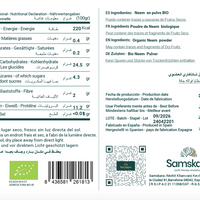 Hojas de Neem en Polvo BIO - 100g