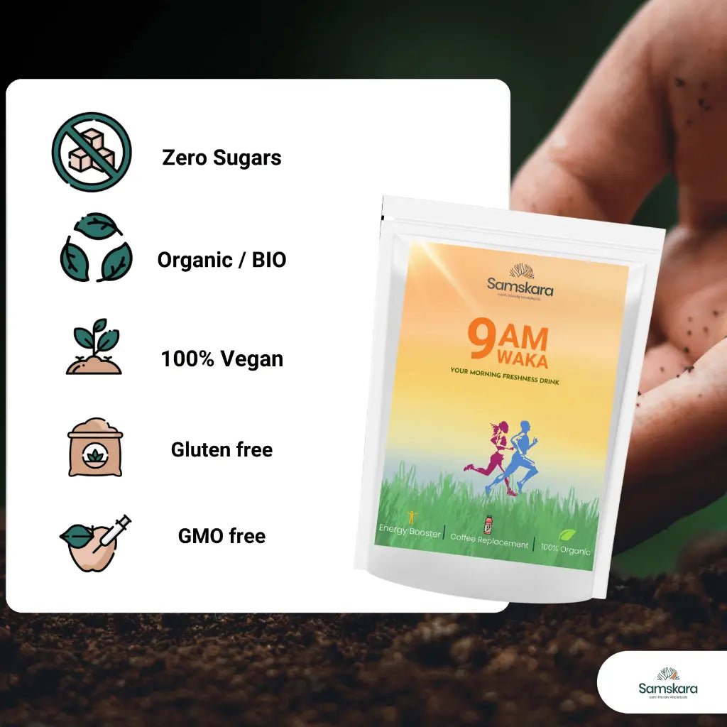 Waka 9 A.M. — Morning Superfood Blend Organic - 160g