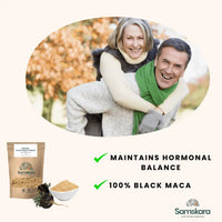 Bio Schwarze Maca als Pulver - 500g