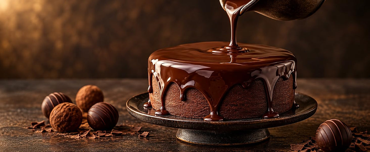 Manteca de cacao para repostería: coberturas, trufas, bombones y ganaches con brillo
