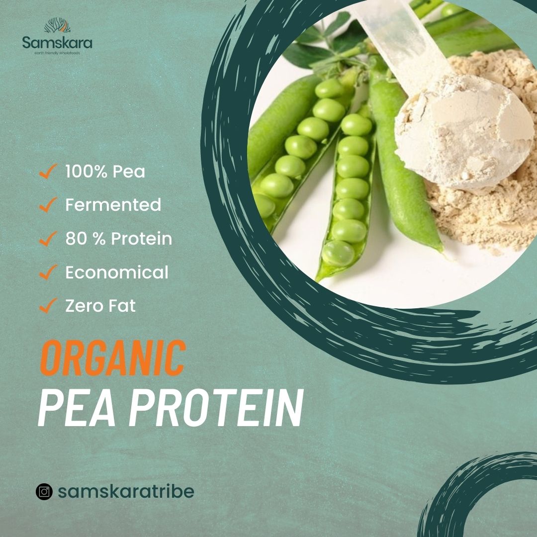Organic Fermented Pea Protein - 1kg