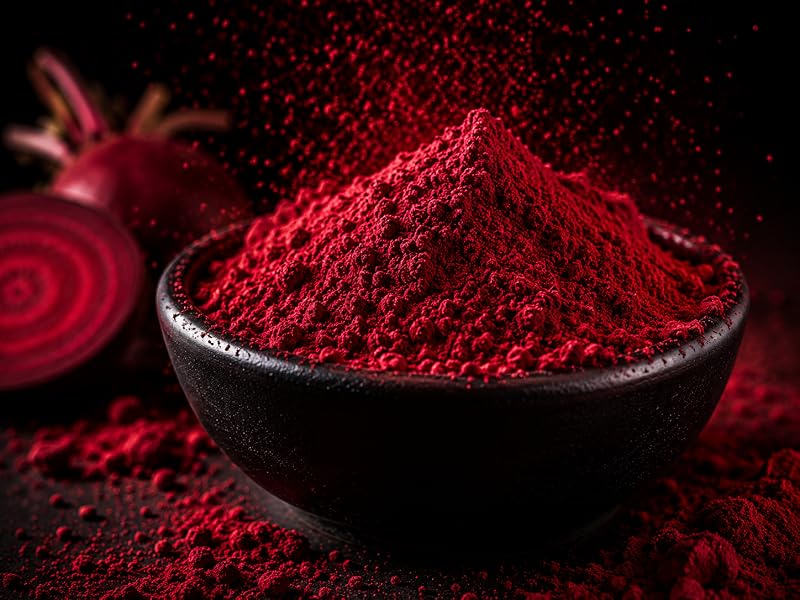 Betalaínas, el pigmento rojo natural de la remolacha en polvo